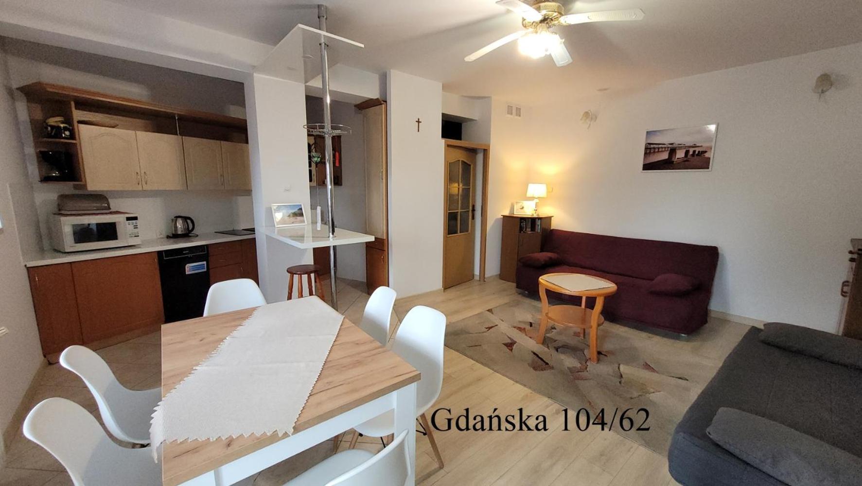 Apartament Gdanska 104/62 Krynica Morska Kültér fotó